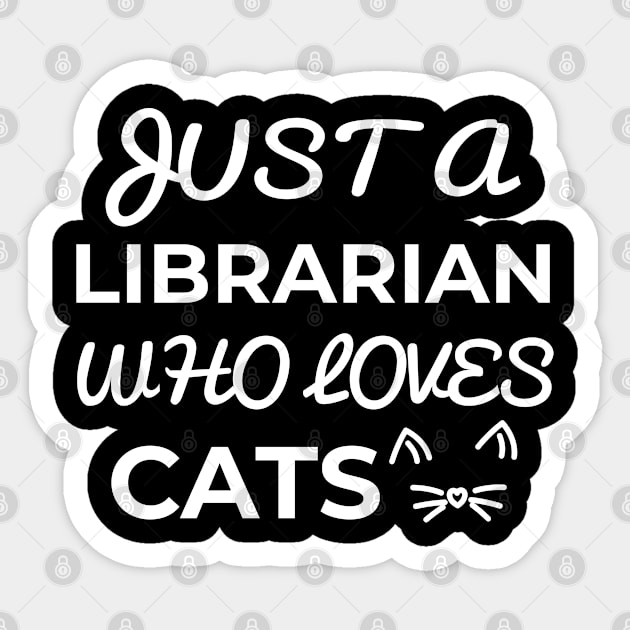 librarian Sticker by Elhisodesigns